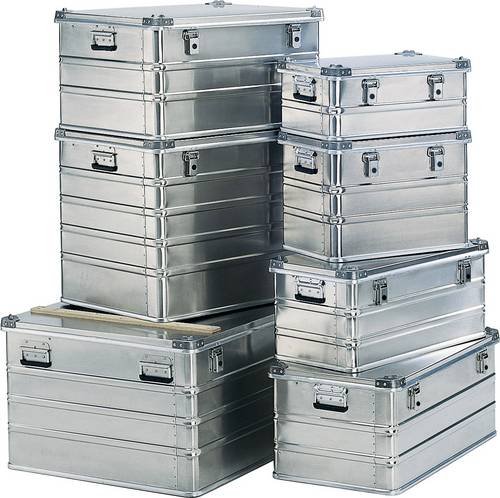Günzburger Steigtechnik MUNK 11182 Transportkiste Aluminium (L x B x H) 1192 x 517 x 790mm