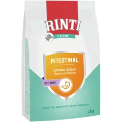 RINTI Canine Intestinal Ente/ Bauchspeicheldrüse Hundetrockenfutter Diätnahrung 1 Kilogramm