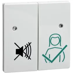 Elso ELG740194 Tastfläche für Dienstzimmereinheit (SIGMA) JOY reinweiß