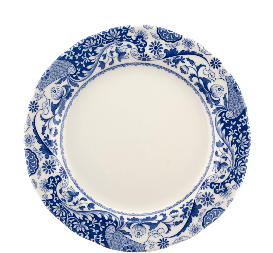 Blue Italian, Brocato - Dinner Plates White;Blue 27cm W