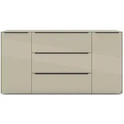 set one by Musterring Sideboard Reno Glas Beige Kaschmir