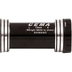 CEMA Innenlager BBright46 für BB30/PF30 W: 79 x ID: 46 mm Keramik - schwarz, Interlock