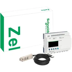 Schneider Electric SR3PACKFU Starterkit, Zelio Logic, modulare Ausführung, 10 E/A, 240 VAC, Relaisausgänge