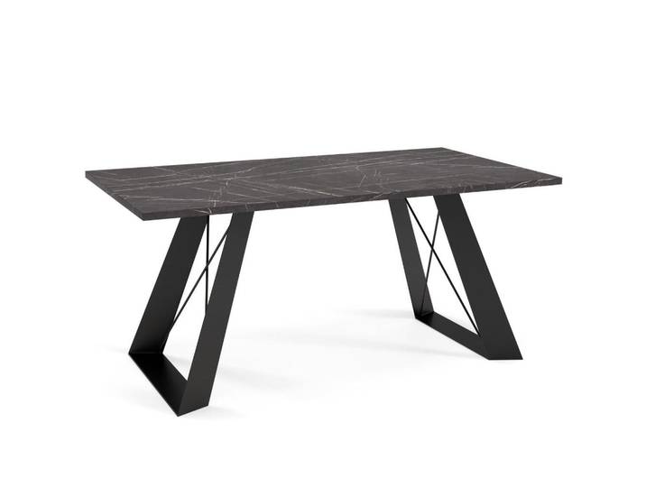 Furnlux Couchtisch Satis Schwarz 60x120x50 cm, 60x50x120 cm, Wohnzimmer, Wohnzimmertische, Couchtische