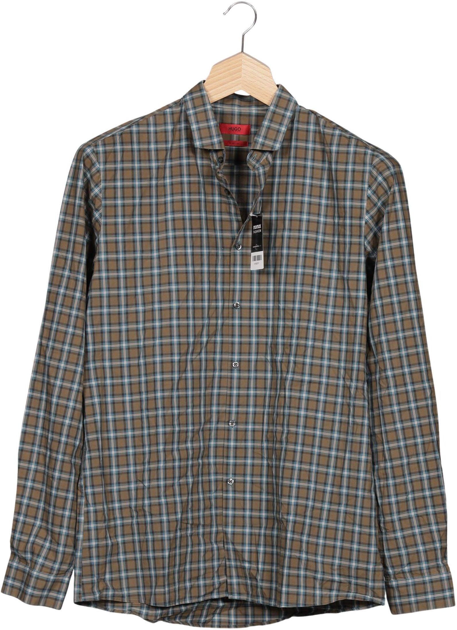 Hugo by Hugo Boss Herren Hemd, Grün, Gr. Xxl, Baumwolle - Second Hand