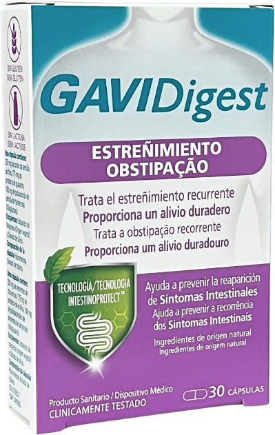 Gavidigest Obstipação 30 cápsulas