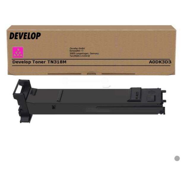 Develop Tonerpatrone - 1 x Magenta - 8000 Seiten - für ineo+ 20, 20P (A0DK3D3) (A0DK3D3)