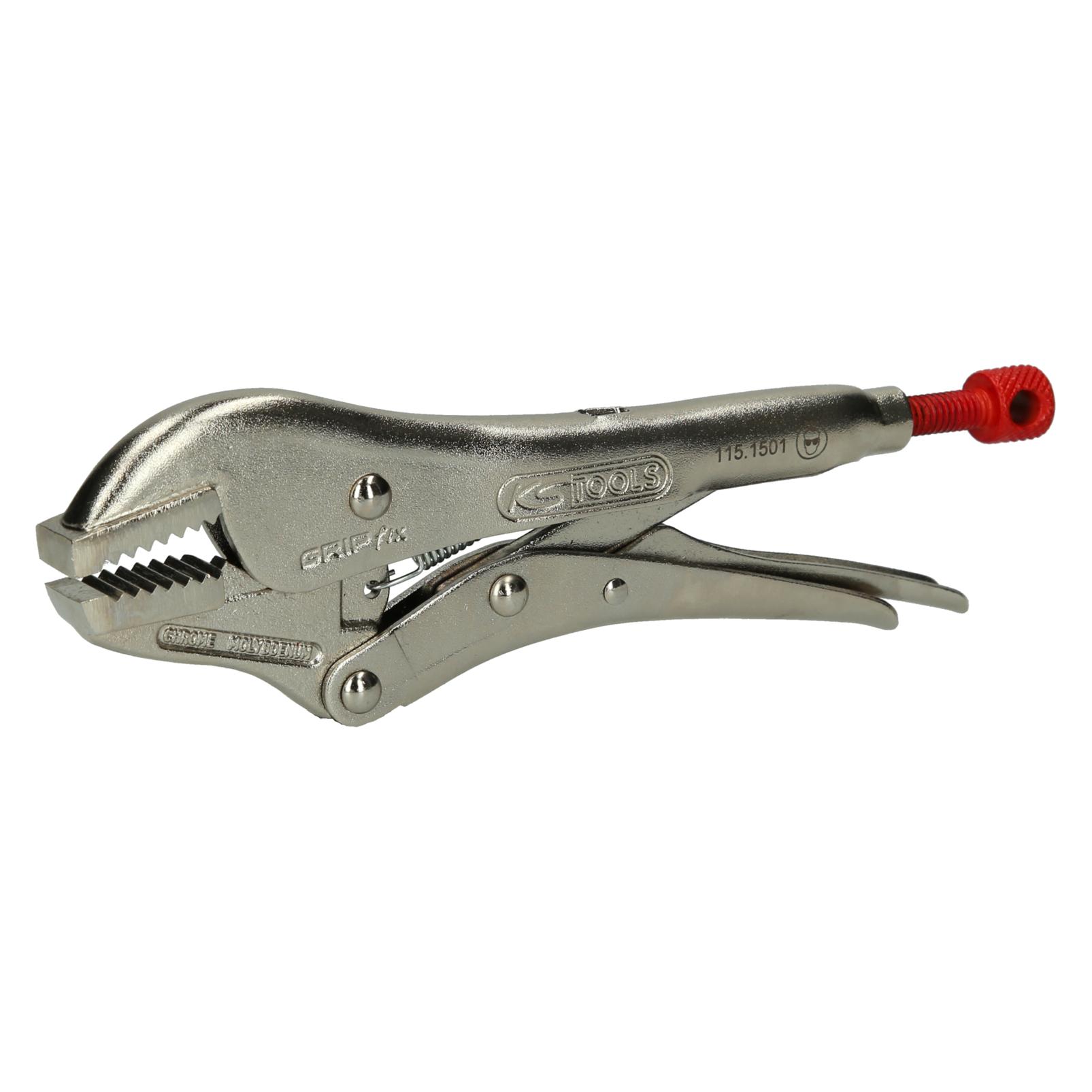 KS Tools Gripzange, gerade Backen (175 mm) (115.1501)