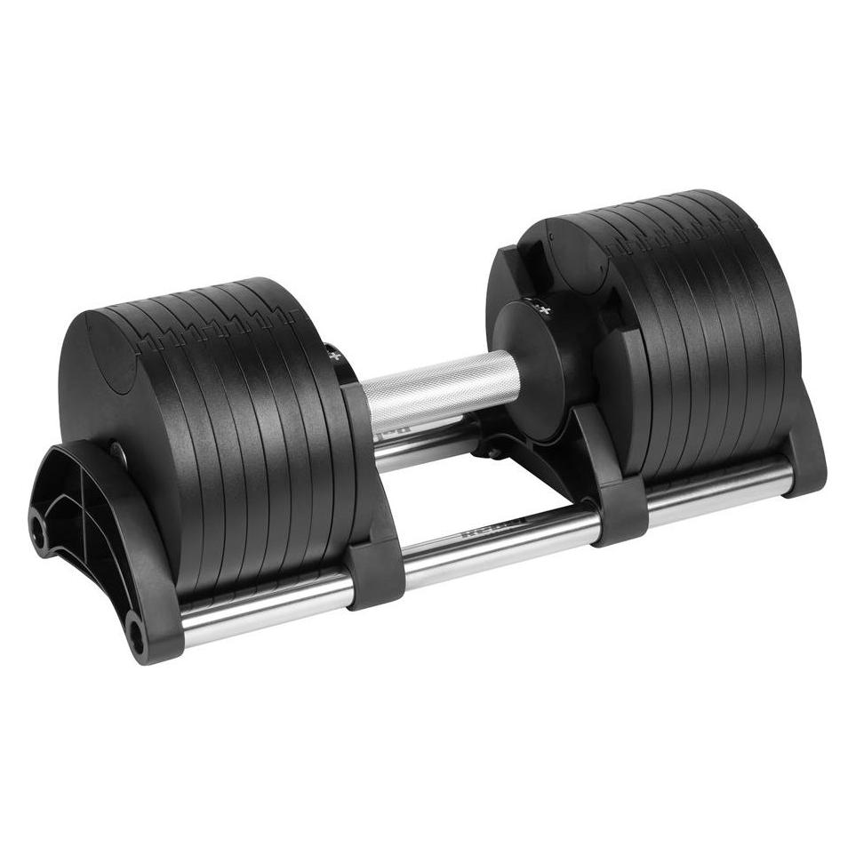 Rebel ACTIVE HANTEL ŻELIWNY REGULOWANY AUTOMAT 36KG SKOK CO 2KG RBA-2332-36 (RBA-2332-36)