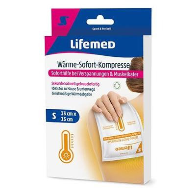 Wärme-Sofort-Kompresse Schmerzlinderung Muskelkater Verspannungen Weiß 1 Stück
