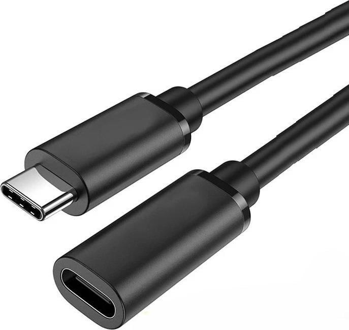 T-ProTek USB-C verlengkabel en datakabel compatibel met ZTE Axon M