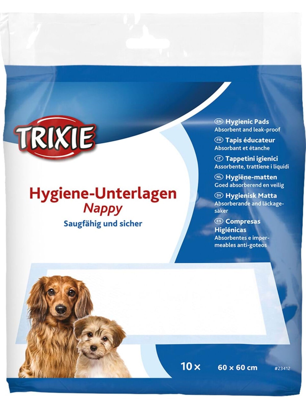 Trixie Hygiene Pad Nappy 60x60cm (10-Pack)
