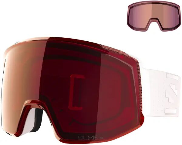 Skibrille Salomon Skarn Prime Sigma (White)