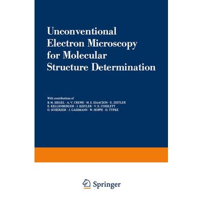 Unconventional Electron Microscopy for Molecular Structure Determination, Taschenbuch von , Vieweg & Teubner, 978-3-528-08117-1