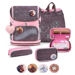 Belmil Premium Smarty Plus Schulranzenset 5-teilig - Mint Koffer24