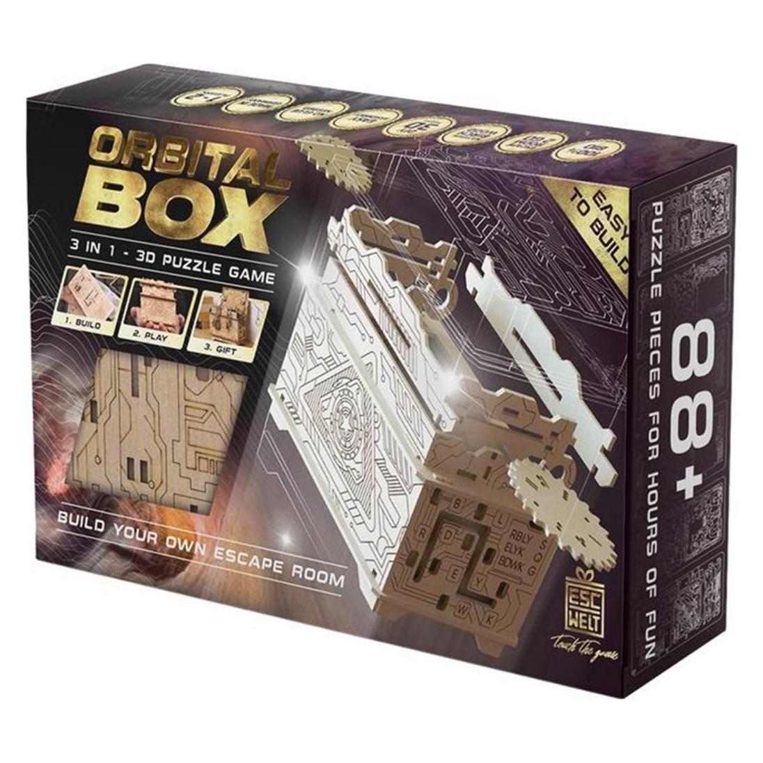 Escape Welt Orbital Box - Rätselbox Bausatz (Deutsch, 1 - 2 Spieler) (EWOB2)