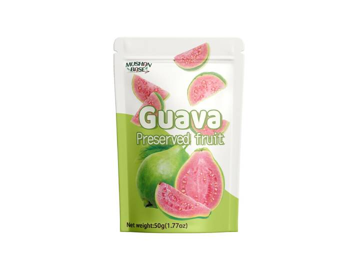 MUSHAN BASE Goyaves séchées à chair rouge - 50 g