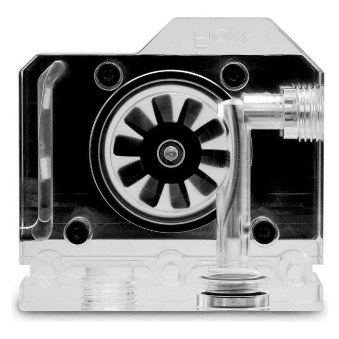 EKWB EK-Quantum Scalar Flowmeter Top-To-Bottom D-RGB - Nickel (3831109829745)