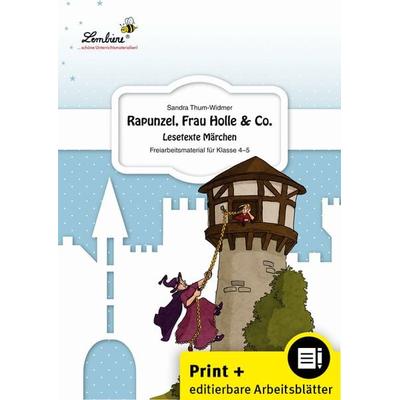 Rapunzel, Frau Holle & Co. Lesetexte Märchen, Set von Sandra Thum-Widmer, Lernbiene, 978-3-86998-680-7