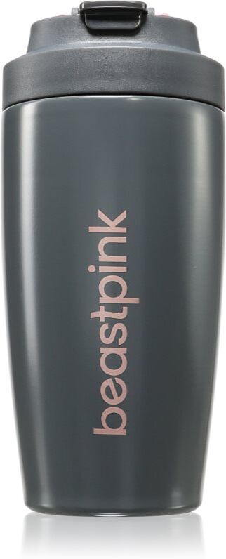 BeastPink Thermo Mug gourde isotherme avec paille teinte/couleur Grey 1 pcs