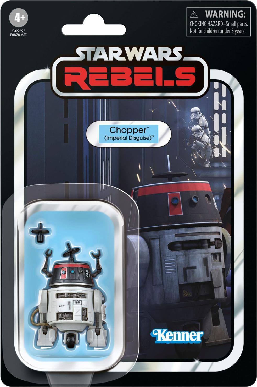 Hasbro Star Wars Rebels Chopper Imperial Disguise Vintage Collectie Figurine 6 cm