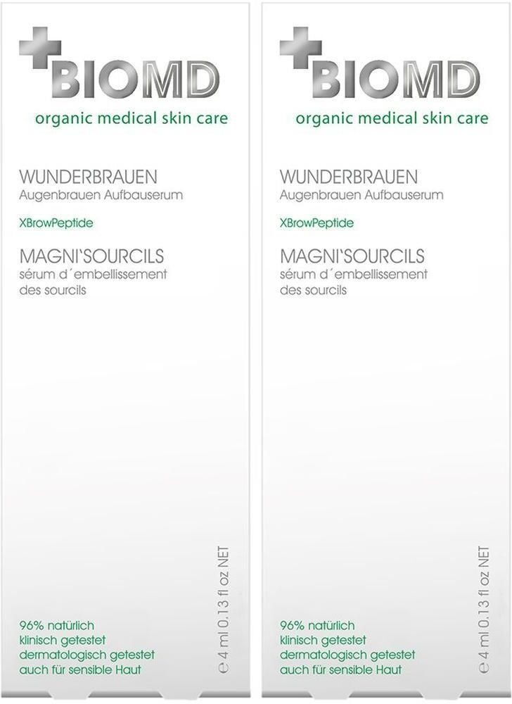 BIOMED BioMD Wunder Brauen Aufbauserum 2x 2x4 ml Konzentrat