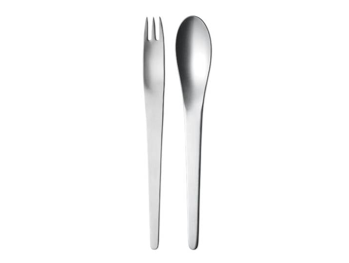 Georg Jensen Couverts à salade Arne Jacobsen 2 pièces