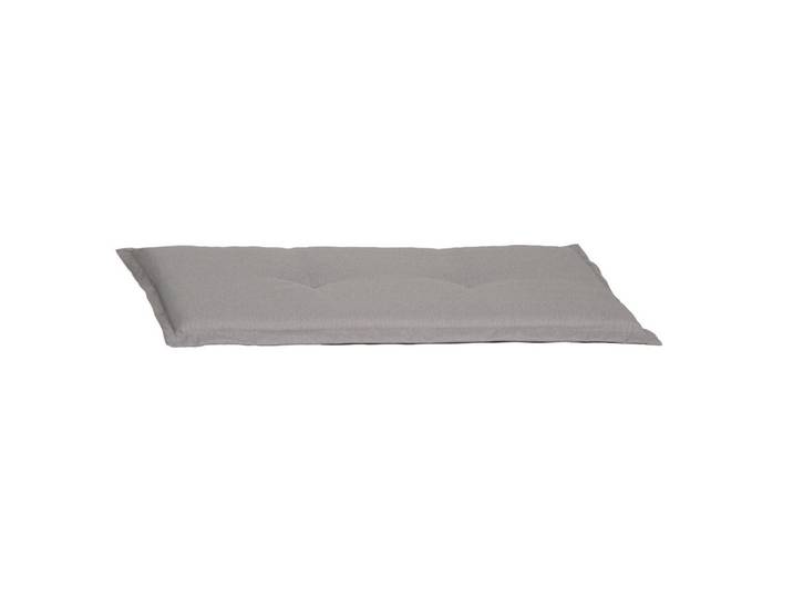 Gardenson Bankauflage, Hellgrau, Textil, meliert, Füllung: Schaumstoff, Fleece, 45x7x120 cm, pflegeleicht, Gartenmöbel, Gartenkissen & Auflagen, Bankauflage