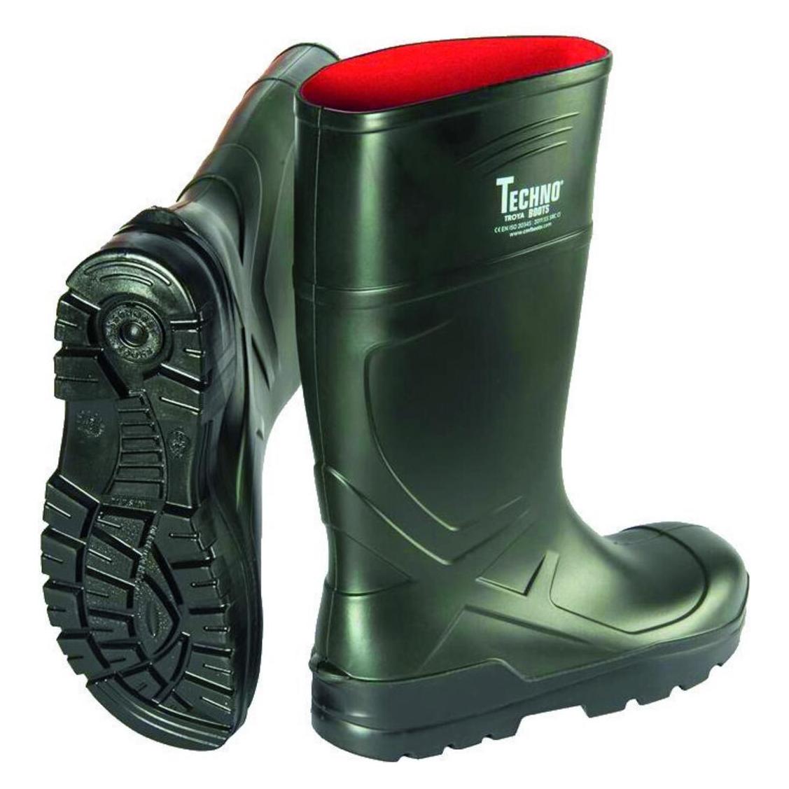 Techno Boots *VOSSO* PU-STIEFEL (S5, 40, 47) (62609824)