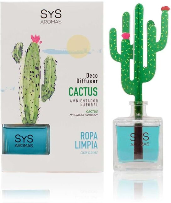 Sys Difusor Ambientador Cactus Ropa Limpia 90ml