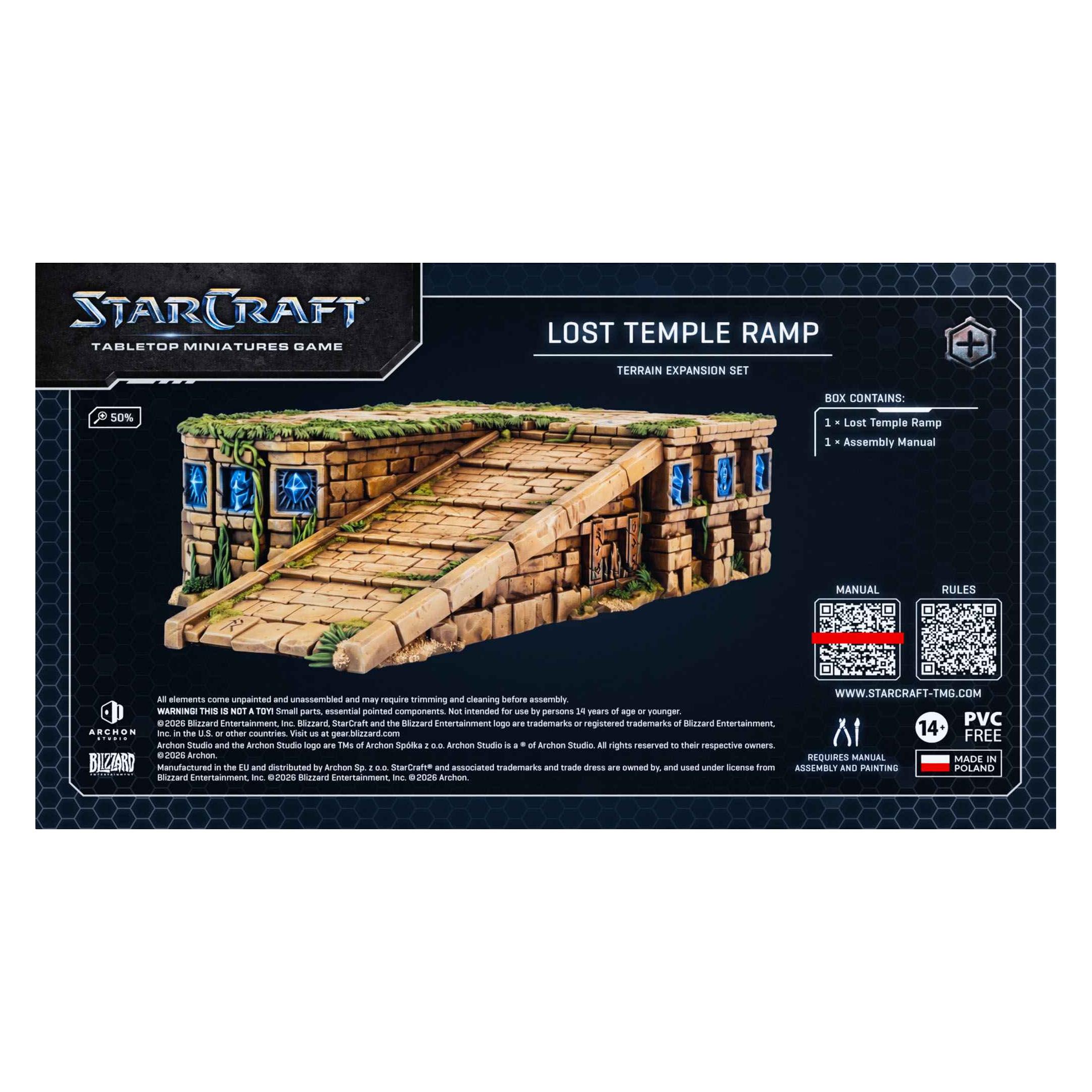 Archon Studio Starcraft Lost Temple Ramp - Terrain Expansion Set (Kunststoff) (SCMG0036)