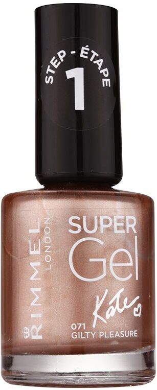Rimmel Super Gel By Kate vernis à ongles gel sans lampe UV/LED teinte 071 Gilty Pleasure 12 ml