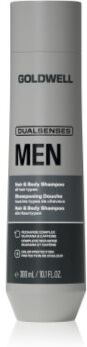 Goldwell Dualsenses Men Hair & Body Shampoo gel de duche e champô 2 em 1 300 ml. Dualsenses Men Hair & Body Shampoo