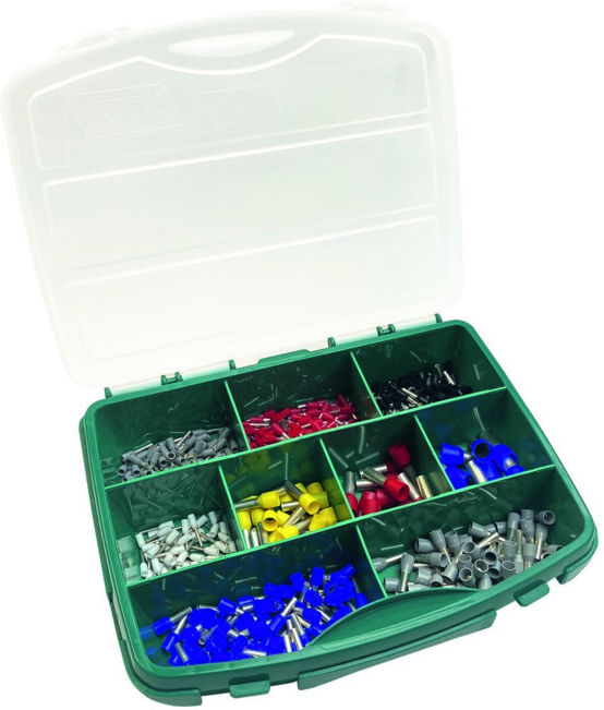 Weidmüller assortiment de cosses à fourreau 685 pièces (485794)