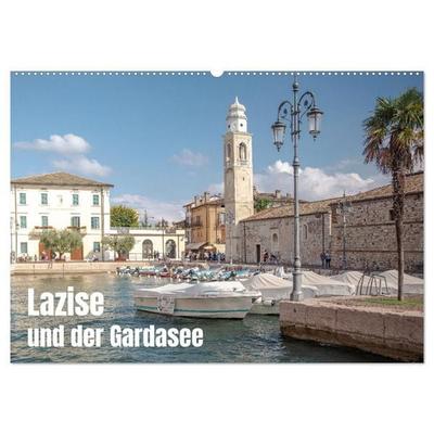 Lazise und der Gardasee (Wandkalender 2027 DIN A2 quer), CALVENDO Monatskalender