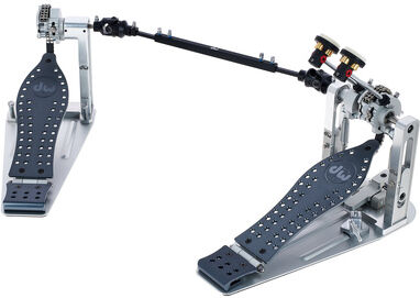 DW MCD Double Pedal Gun Metal