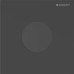 Geberit Typ 40 UR-Strg., rund, elektron. Sp. Netzbetrieb, schwarz matt, Etc