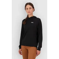 Mons Royale Pivot Merino Long Sleeve Tech Tee black Gr. L