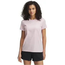 UNDER ARMOUR Off Campus Core T-Shirt Damen 648 - prime pink/white M