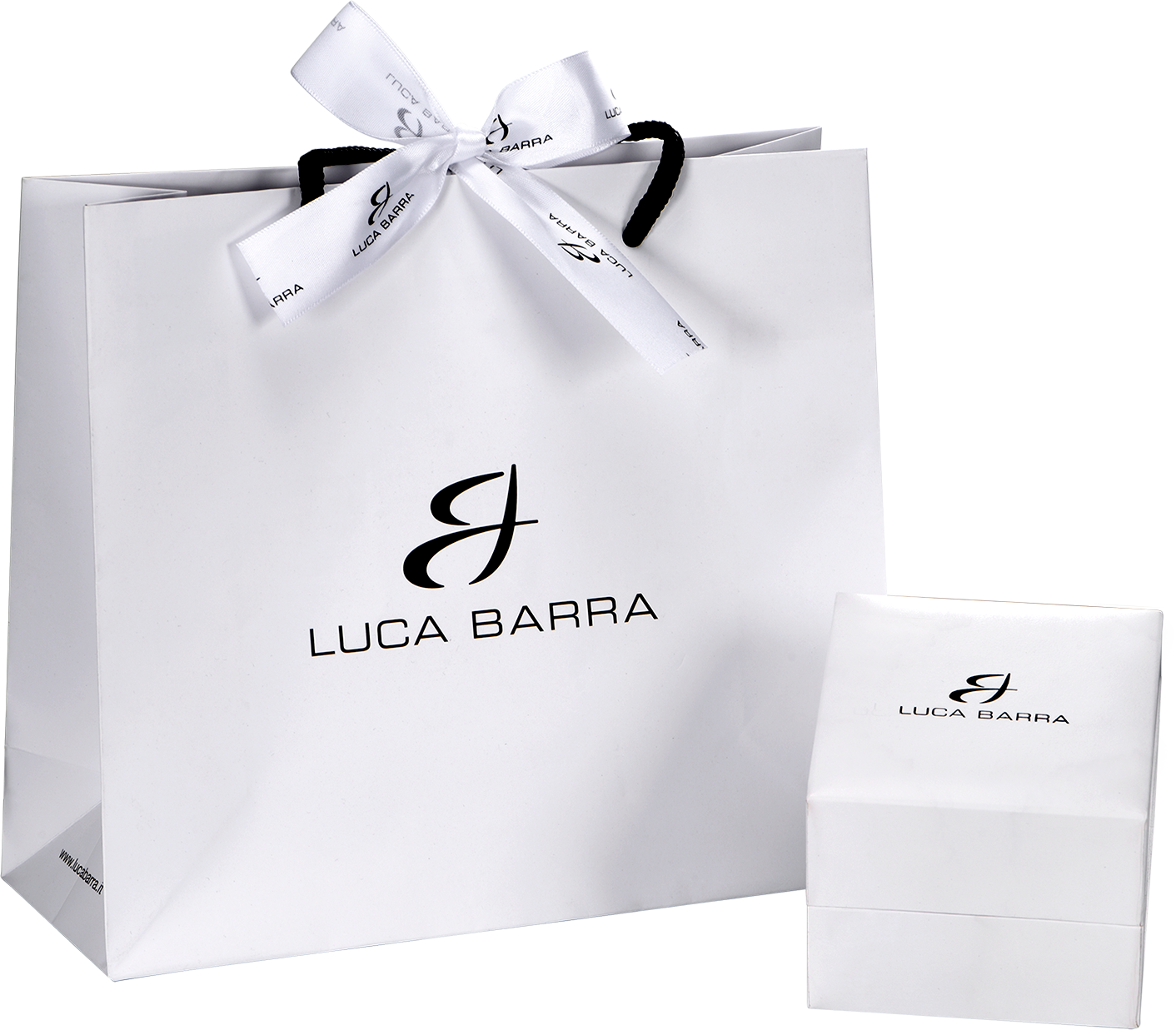 Luca Barra OROLOGIO UOMO IN ACCIAIO QUADRANTE NERO