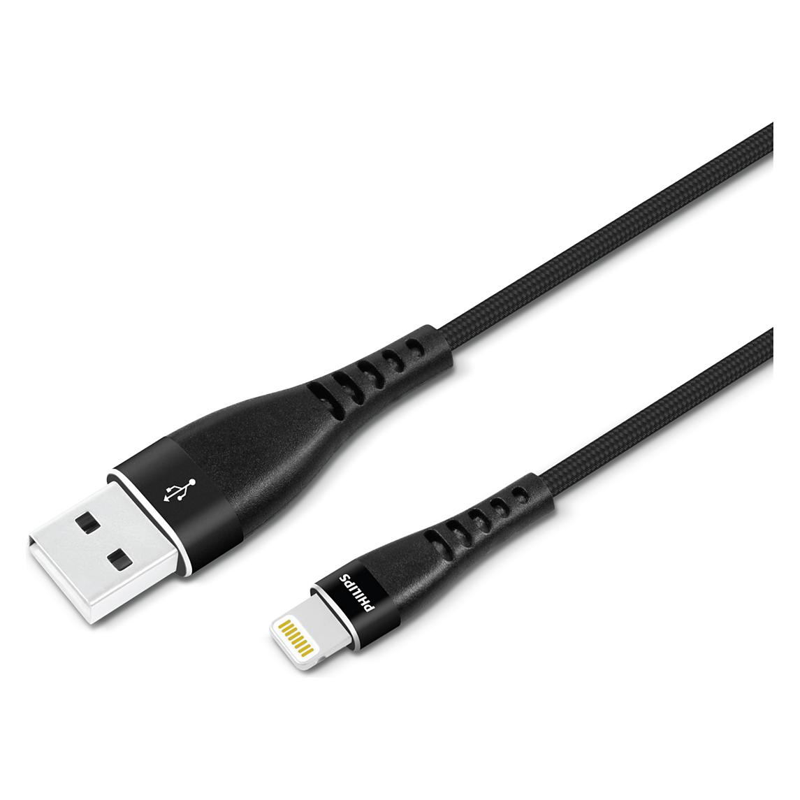Philips Cable USB to 8-PIN DLC5206V/04 (2 m, USB 2.0, 15 W) (489522911985)