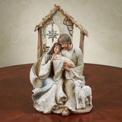 Roman Inc Divine Holy Family Figurine Natural , Natural