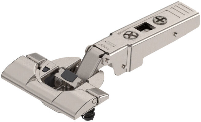 Blum Charnière de porte profilée CLIP top BLUMOTION 95°, arrêt d’angle, pot : INSERTA, nickelé (09349783)