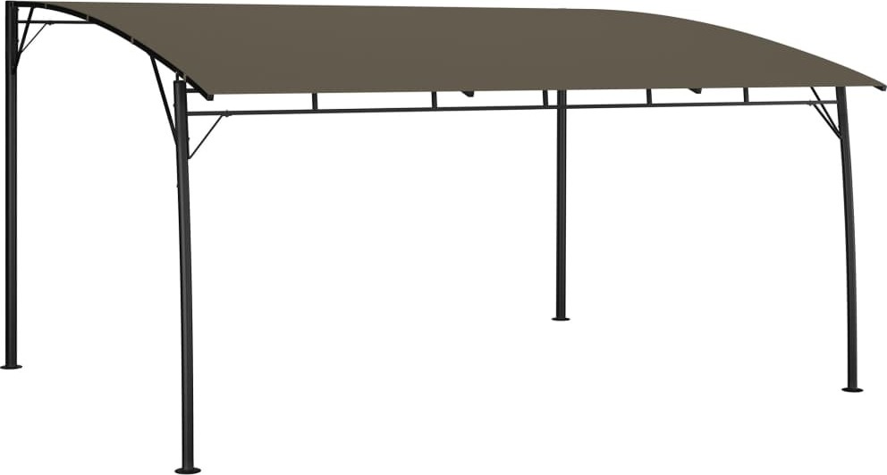 Garten-Sonnenschutz 4x3x2,55 m Taupe