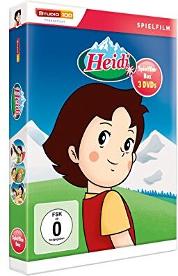 Isao Takahata - Heidi - Die Heidi-Spielfilm-Edition [3 DVDs] - Preis vom 08.10.2026 07:26:42 h