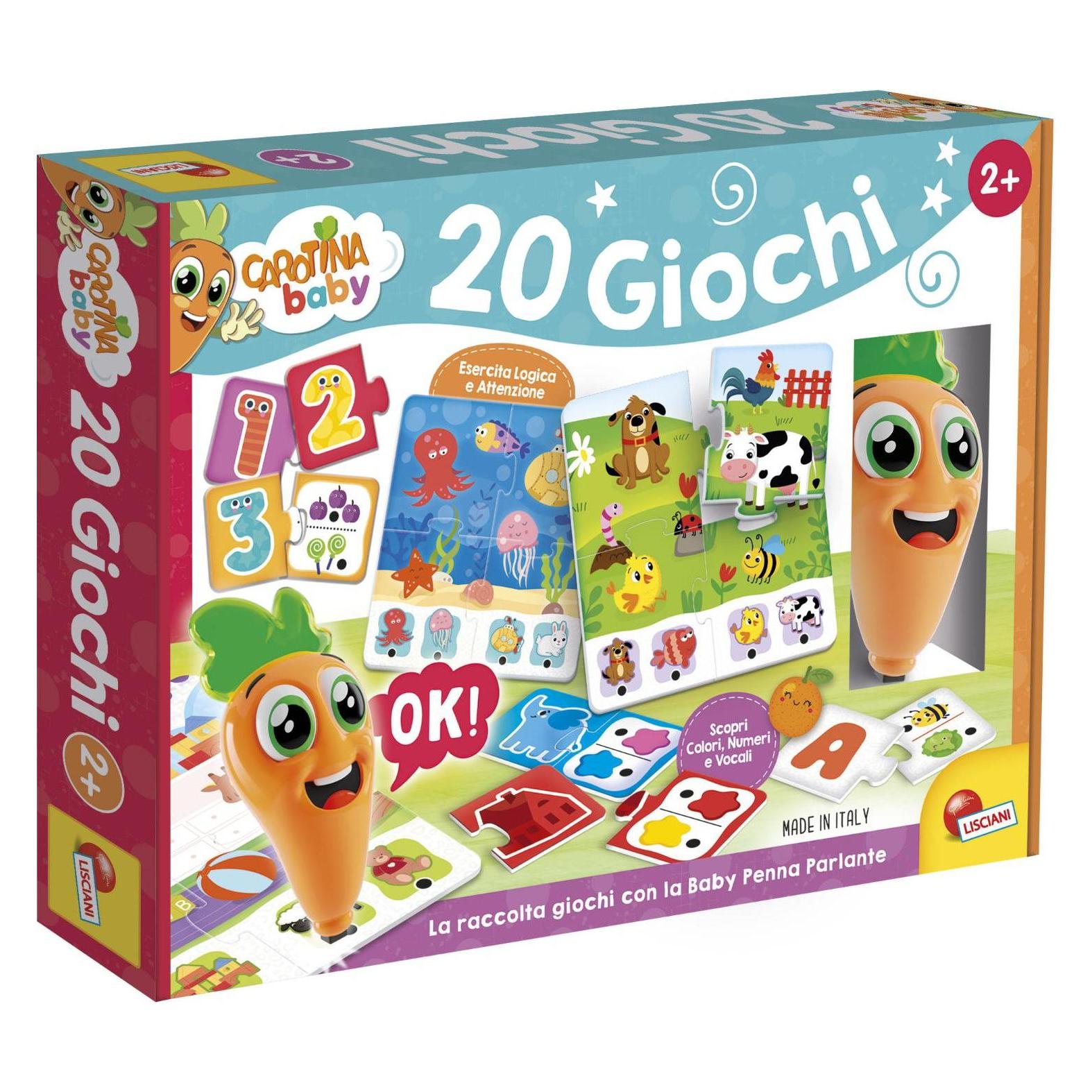Lisciani Carotina Baby Penna Parlante 20 Giochi Educativi (55643712)