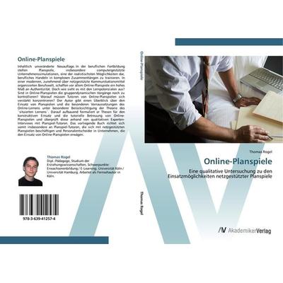 Online-Planspiele, Taschenbuch von Thomas Rogel, AV Akademikerverlag, 978-3-639-41257-4