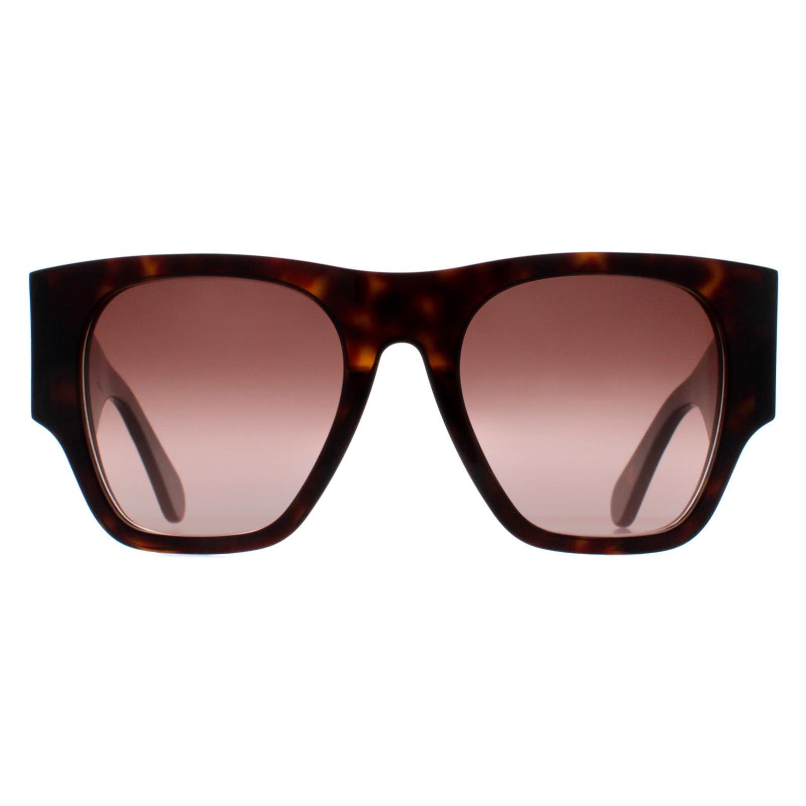 Chloe Square Dames Donker Havana Bruin Gradient CH0233S