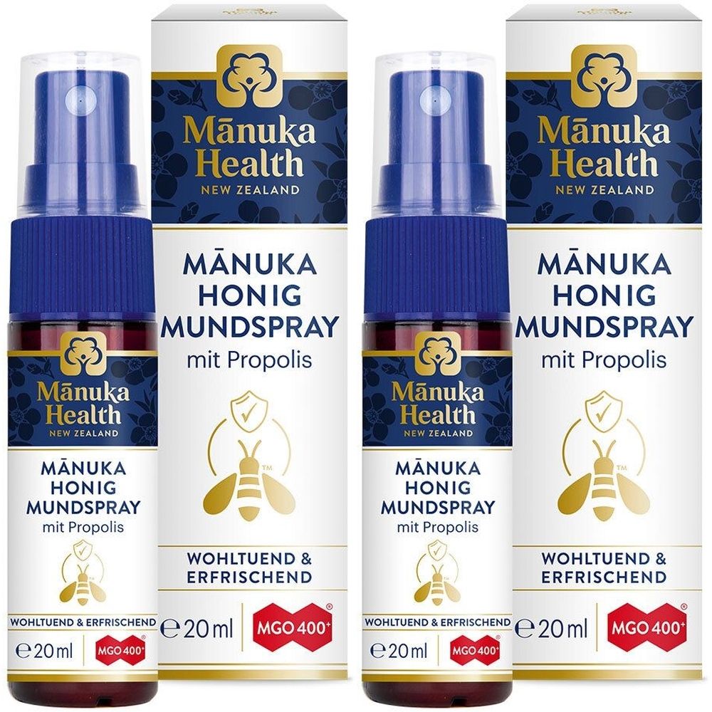 Manuka HEA Mgo400+Ma+Pr MU x2 2x20 ml Spray