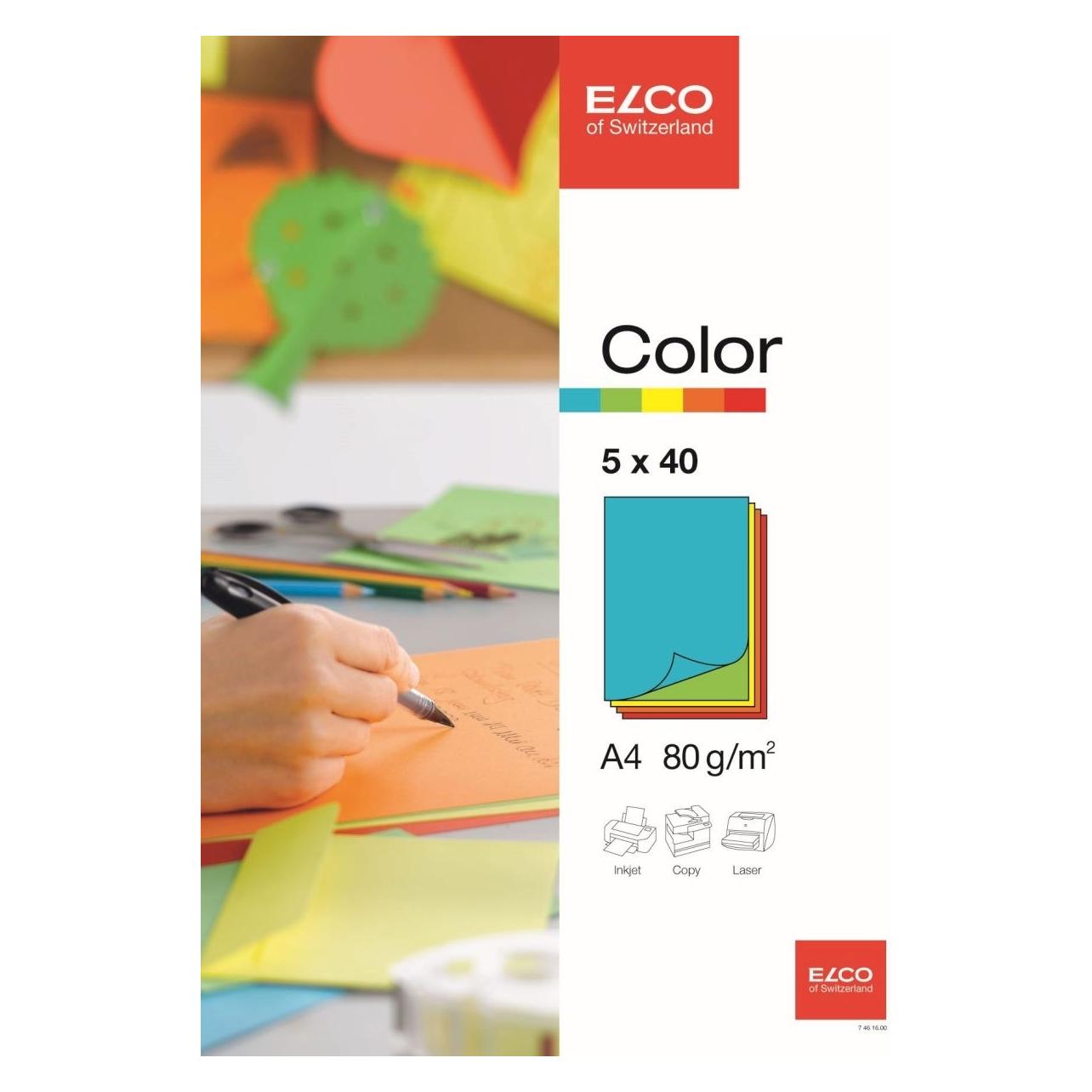 Elco Color (A4, 200 Blätter, 80 g/m²) (74616.00)